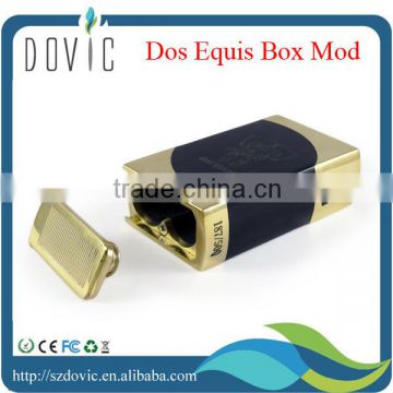 dos equis box mod with silver plated copper contact