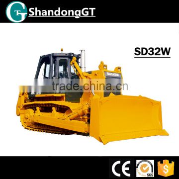 320hp SHANTUI SD32W crawler bulldozer with good quality