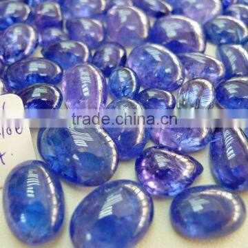 Natural Multi Shape Cabs Loose Gemstone Tanzanite