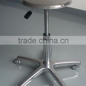 Height Adjustable Stainless steel swivel lab stool