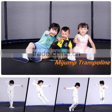 Fitness 8ft trampoline with enclosures,L-shaped leg trampoline