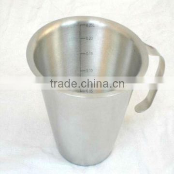 stainless steel measuring cup