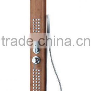 Nature healthy CE bamboo body shower panel, sanitary ware LN-B108