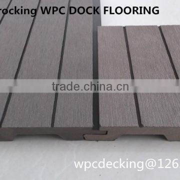 Outdoor Soild Wood Plastic Dock Flooring
