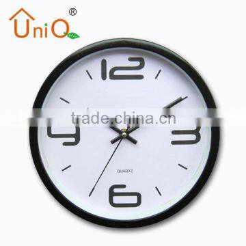 Lowest price promotional plastic wall clock
