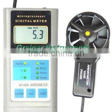 Digital Multifunction Anemometers AM-4836, anemometer, wind tester