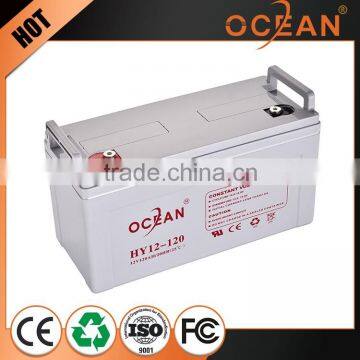 Lowest price promotional big sale 12V 120ah 12v AGM battery