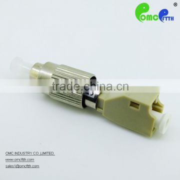 High quality China-made LC femle to FC male 50/125 SX fiber optic adapter