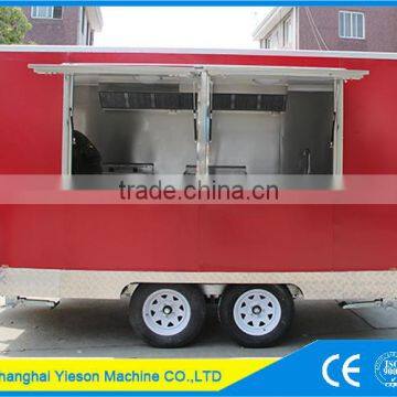 YS-FV390B high quality concession stand/mobile coffee truck for sale