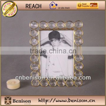 desk Iron and acrylic digital photo frame