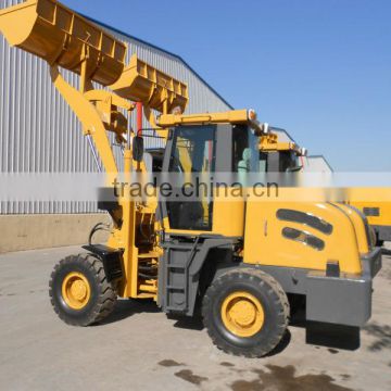 ZL16 front end loader grapple with snow plow