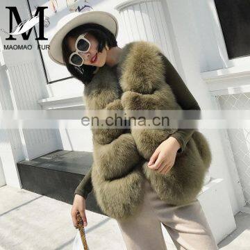 2017 Fashion Design Made in China Cheap Fox Fur Vest Coat