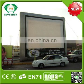 Top Sale big cinema screen,outdoor inflatable cinema screen,inflatable cinema screen for outdoor movie show