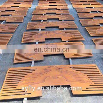 Hot rolled Corten Steel Plate for building Bridge