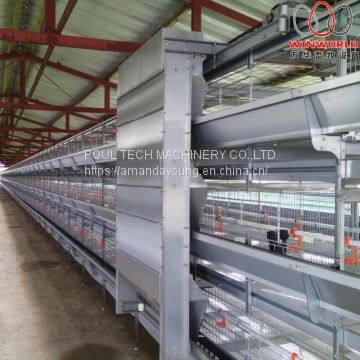 Angola Poultry Farm Equipment Battery Broiler Cage & Meat Chicken Cage with Automatic Feeding Machien Used in Chicken Shed
