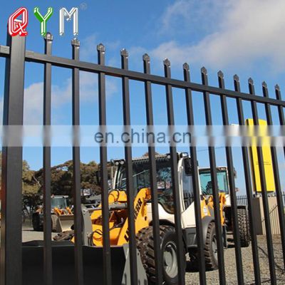 Pvc Picket Fencing Steel Wrought Iron Picket Fence For Sale