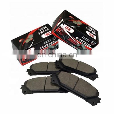 D1212 Hot selling low noise car brake accessories auto  parts car disc brake pads for toyota