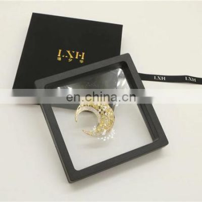 Manufacture Wholesale Earring Necklace Ring Set Packaging Box Square Printing Paper ring box