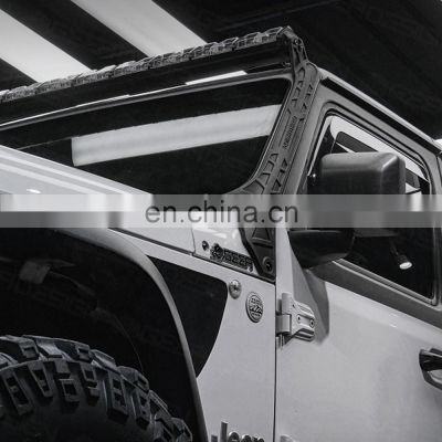 52 inch led light bar mounting bracket aluminium alloy for jeep jl
