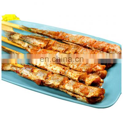 Hot sale IQF frozen pollack fish skewer seafood snack