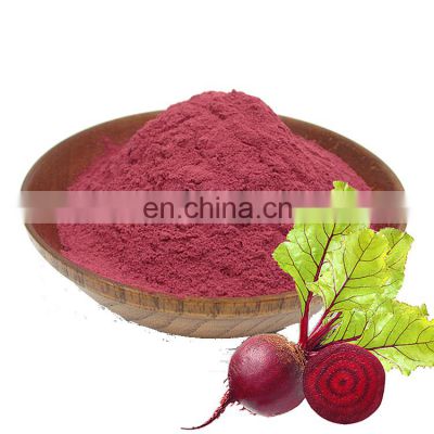 Professional high quality natural Beetroot Powder 100% Natural Red Beet Root Extract Betanin Extract Stevia glycosides