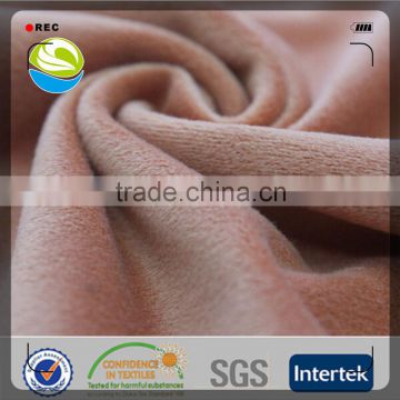 100% polyester 220gsm 150cm wholesale brushed velboa fabric