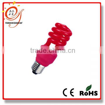 high quality colorful 11w cfl lamp