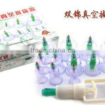 12 Cupping / Chinese massager cupping cup / vacuum cupping cup set