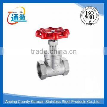 threaded casting stainless steel 304 oem gate valve