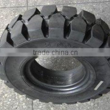 Good blance innovative tread industrial pneumatic solid forklift tyre for sale