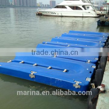 rotational molding plastic pontoon boat lift / floating cube with good quality