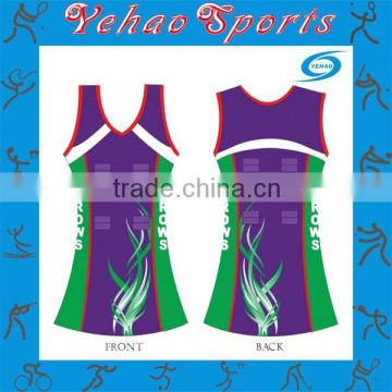 Manufacturer cheap price netball dress made in China