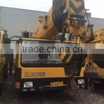 quality proved used XCMG 25t truck crane, originally china produced