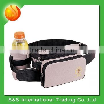 2016 hot sell multiple-purpose fanny pack with bottle holder