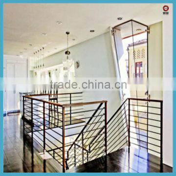 modern prefab metal stair railing for decor