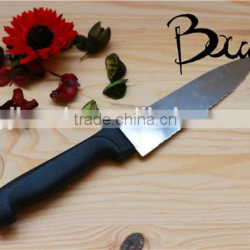 Soft handle good quality stainless steel chef knife/kitchen knife BD-K6669