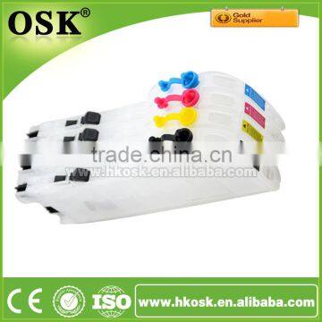 For Brother MFC-J480DW refill ink cartridge LC261 LC263 bulk ink cartridge always reset chip