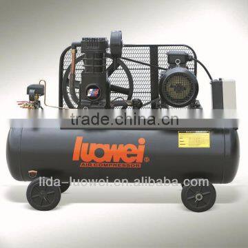 Bellt driven mobile Italy type F-2089 piston air compressor