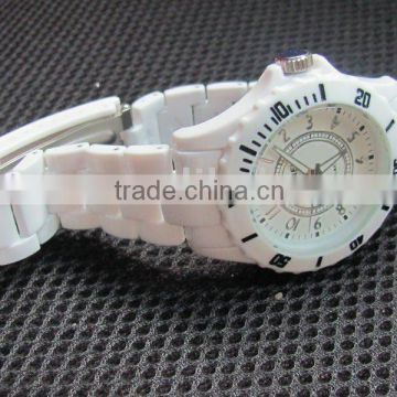 wholesales white plastic white watch
