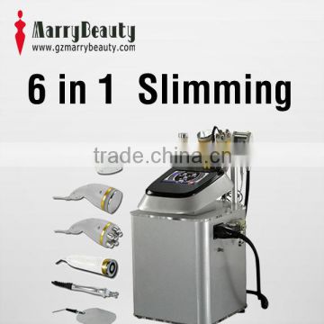 Tattoo Removal System 6 In 1 Rf Body Slimming Cavitation Vacuum Slimming Machine 10MHz Brown Age Spots Removal