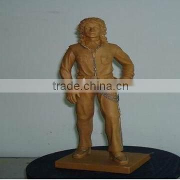 handmade clay figurine/pepole figure statue