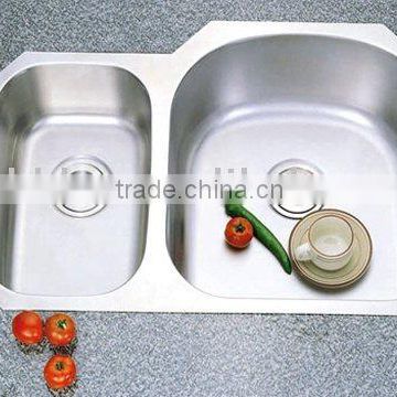 cUPC double bowl brand sink 7553A-R