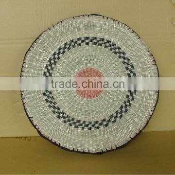 Natural handmade round cushion from Vietnam