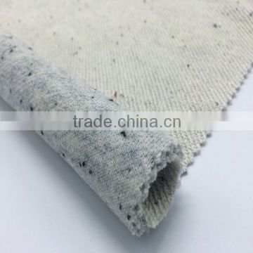 New style grey twill cotton knitted thick needle fabric