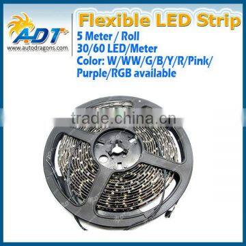 Adjustable Length 5M 300leds/Roll Flexible LED Strip 3528