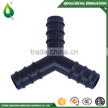Farm Plastic Drip Tee Connector Y Pipe Fitting