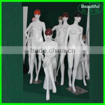 New Fashion Window Display Model Fiberglass Female Mannequin