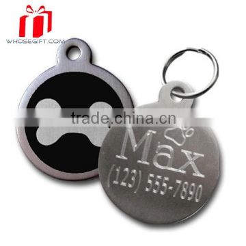 New Design Angle Stainless Steel Dog Tag Metal Alloy Pet Tags