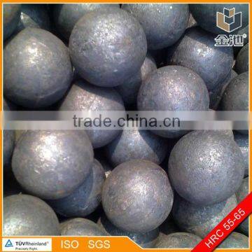 ball mill forged grinding ball with 55-65HRC