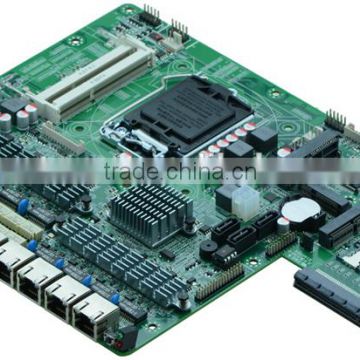 Intel lga 1150 motherboard ddr3 Firewall motherboard 8 ethernet